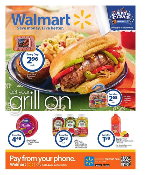 walmart food flyer for this week|More.